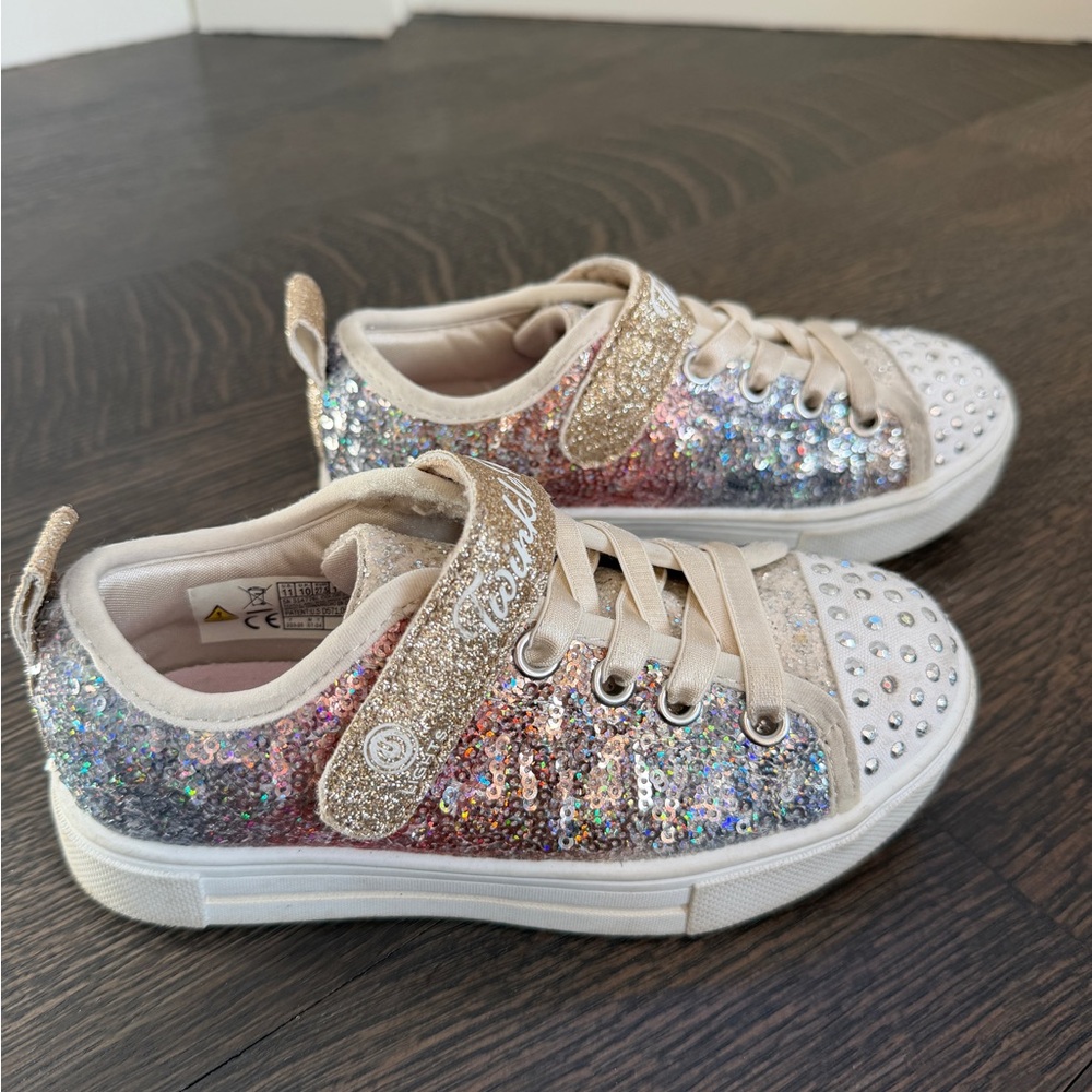 Skechers Glittery Multicolor Kids Sneakers